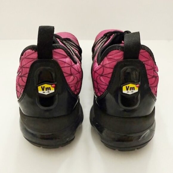 Nike Air VaporMax Plus Geometric Active Fuchsia Black Shoes Sneakers Men’s 10.5 - Picture 4 of 8